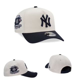 New York Yankees MLB 9FORTY Curved Adjustable Hats 130657