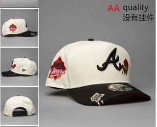 Atlanta Braves MLB 9FORTY Curved Adjustable Hats Accessories Not Included 130675