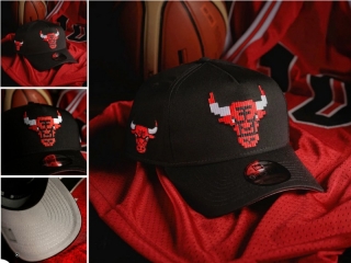 Chicago Bulls NBA 9FORTY Curved Adjustable Hats 130679