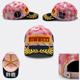 Pirelli Curved Adjustable Hats 130792
