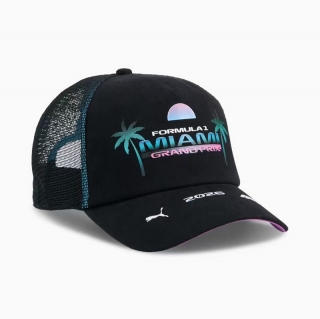 PUMA F1 Miami Curved Adjustable Hats 130793