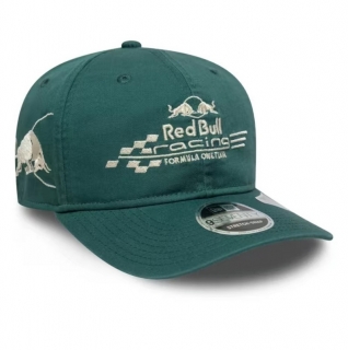 Red Bull Curved 9SEVENTY Stretch-Snap Adjustable Hats 130794