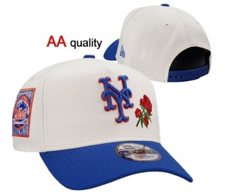 New York Mets MLB 9FORTY Curved Adjustable Hats 130900