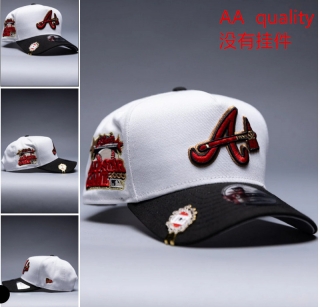 Atlanta Braves MLB 9FORTY Curved Adjustable Hats Accessories Not Included 131141