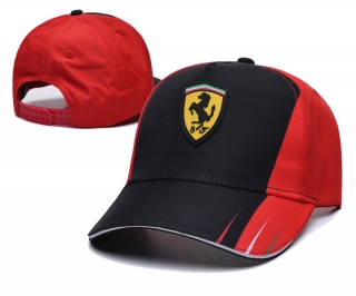 Ferrari Curved Adjustable Hats 131172