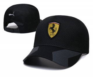 Ferrari Curved Adjustable Hats 131176