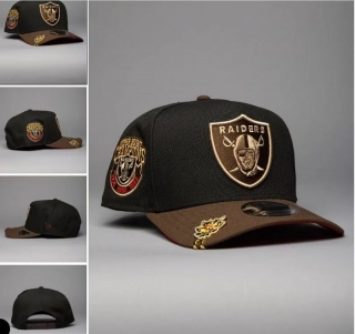 Las Vegas Raiders NFL 9FORTY Curved Adjustable Hats 131183