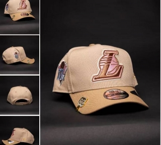 Los Angeles Lakers NBA Curved 9FIFTY Snpaback Hats 131195