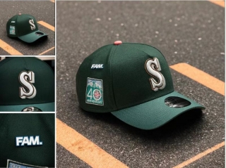Seattle Mariners MLB 9FORTY Curved Adjustable Hats 131225