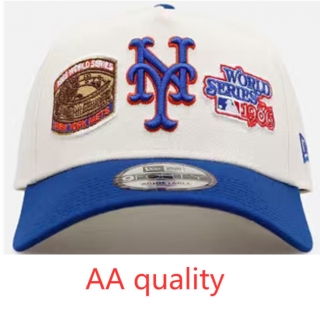 New York Mets MLB 9FORTY Curved Adjustable Hats 131242