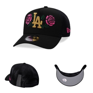Los Angeles Dodgers MLB 9FORTY Curved Mesh Adjustable Hats 131334