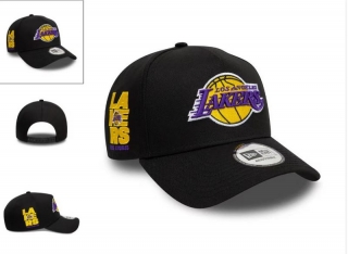 Los Angeles Lakers NBA Curved Adjustable Hats 131348