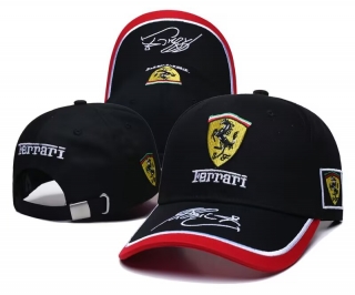 Ferrari Curved Adjustable Hats 131387