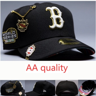 Boston Red Sox MLB 9FORTY Curved Adjustable Hats 131441