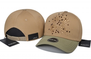 AMIRI Pure Cotton High Quality Curved Mesh Adjustable Hats 131530