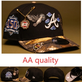 Atlanta Braves MLB 9FORTY Curved Adjustable Hats 131723